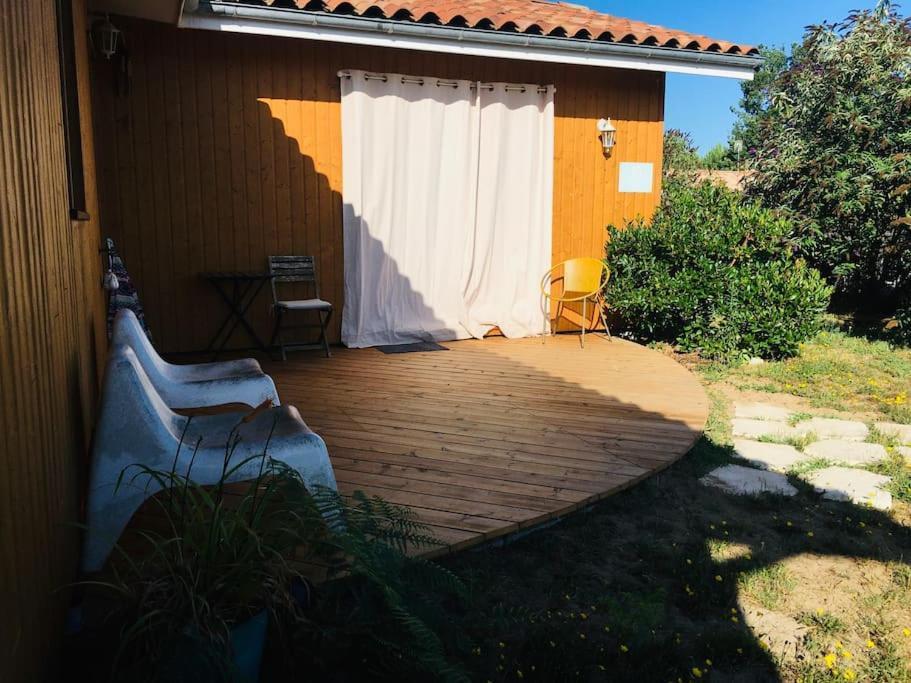 Beroy - Studio Entre Foret Et Ocean Lägenhet Linxe Exteriör bild