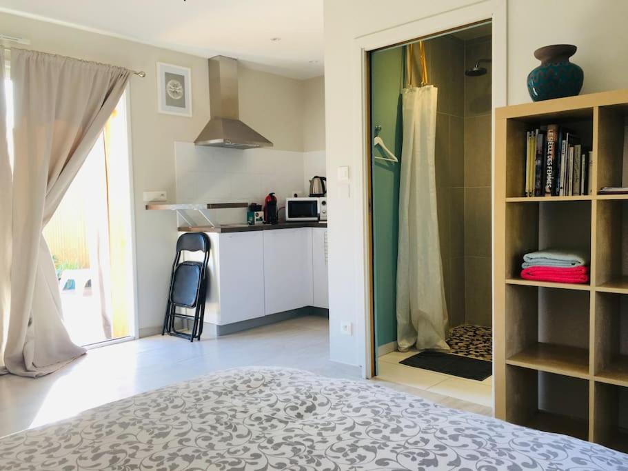 Beroy - Studio Entre Foret Et Ocean Lägenhet Linxe Exteriör bild